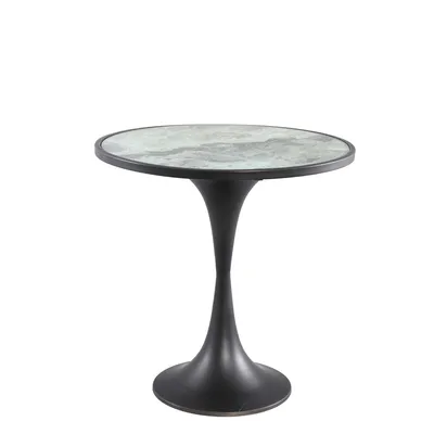 Produktbild von PTMD Laiko Beistelltisch - 45x45x45 cm - Metall - Weiß