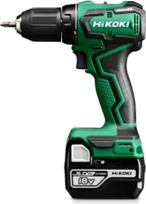 Obrázok produktu pre Hikoki DS18DDWPZ Elektrický skrutkovač a kľúč s nárazom 1700 otáčok za minútu čierny, zelený
