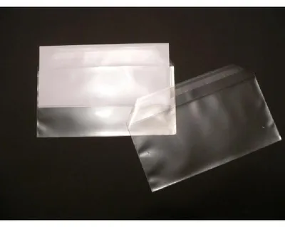 Produktbild von Briefumschläge Offset transparent DINlang 100 my HK VE=100 Stück transparent