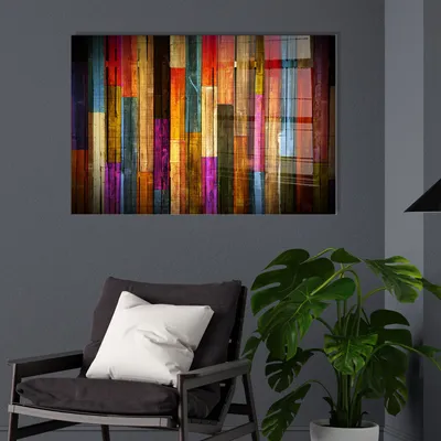 Produktbild von Wallity, 1103- GLS1110, Bunt, Leinwandbilder, 50 x 70 cm, 100% getempertes Glas (Dicke: 4 mm)