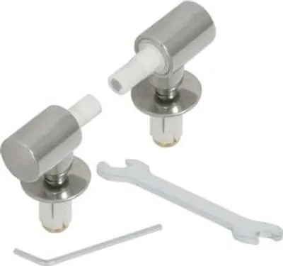 Produktbild von Geberit 598059000 Set Scharniere für Urinaldeckel Flow