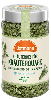 Produktbild von Ostmann Kräutermix für Kräuterquark für Kräuterdip Packung 15g