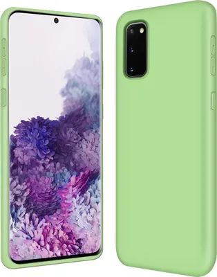 Image de Housse Samsung Galaxy S20 Housse de protection en gel de silicone Housse pour téléphone portable, vert