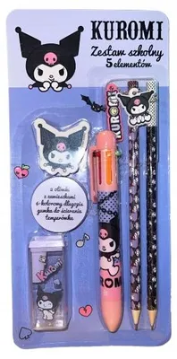 Produktbild von 5-teiliges Schul-Schrein-Set von Kuromi Majewski