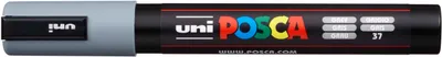 Productafbeelding van UNIBALL Marker UNI POSCA PC-5M, grijs – voordelige set van 6 stuks