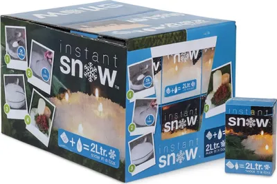 Produktbild von Magic Snow Kunstschnee Pulver | Instant Schnee für ca. 2 Liter