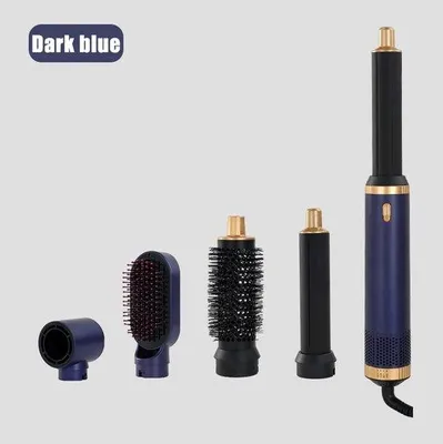 Produktbild von Professionelle Haarbürste-Set mit 5 Funktionen, professionelle Lockenstange und Haarschneidemaschine