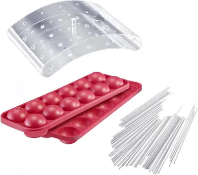 Image de Westmark Cake Pop Set Moule à gâteaux en silicone Accessoires de pâtisserie Moule à bagages