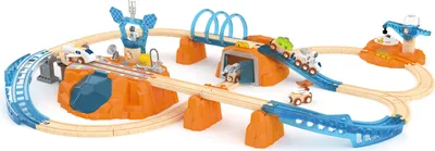 Produktbild von Hape Mars-erkundungs-eisenbahn-set Orange Orange One Size