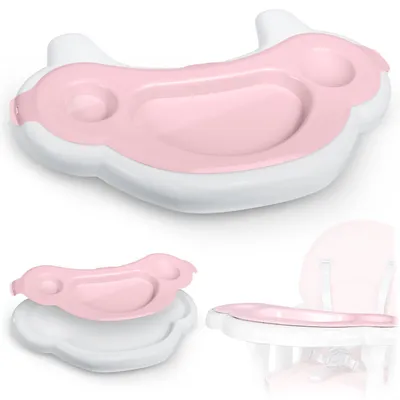 Produktbild von Podnos Ricokids Sinco na vysokú stoličku - ružový