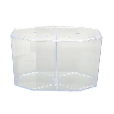 Immagine prodotto di Scatola di allevamento di pesci d'acquario, scatola di isolamento di pesce, scatola di allevamento di pesci, scatola di allevamento di pesci d'acquario, mini serbatoio di pesce, piccolo acquario