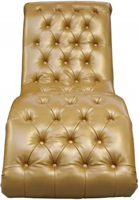 Immagine prodotto di Chesterfield reclinabile design chaise lounge club chaise imbottitura divano in pelle nuovo