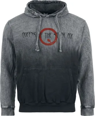 Produktbild von Queens Of The Stone Age Kapuzenpullover Herren Logo grau L