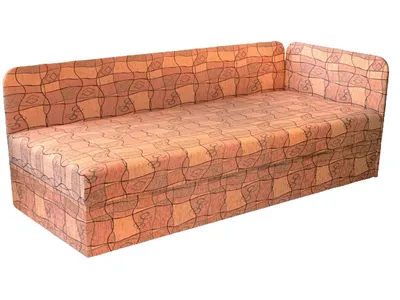 Obrázok produktu pre MOB, Jednolôžková posteľ (váľanda) 80 cm - Eda 4/1 (s pružinovým matracom) (P)