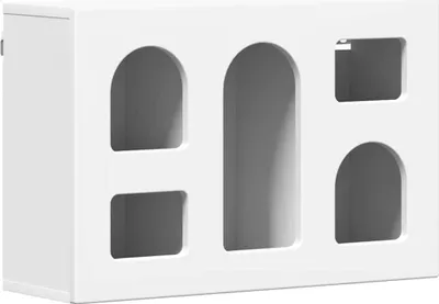 Produktbild von vidaXL Hängeschrank mit Regal Weiß 60 x 20 x 40 cm Holzwerkstoff