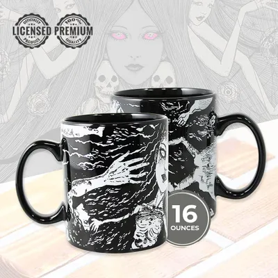 Obrázek produktu pro Junji Ito – Velká hrnek na kávu, objem 473 ml