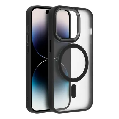 Image de Coque MagSafe mate compatible avec l'iPhone 16 Pro Max Noir