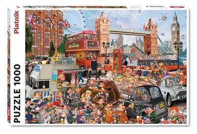 Zdjęcie produktu dla Puzzle 1000 Ruyer, Londyn PIATNIK