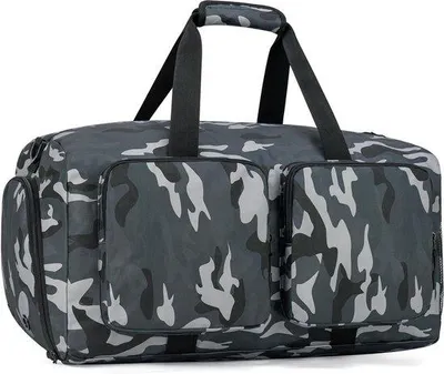 Produktbild von Famanu Sporttas für Damen und Herren - Reisetasche mit Schuhfach - Handgepäck für Flugreisen - Wochenend- und Schwimmtasche