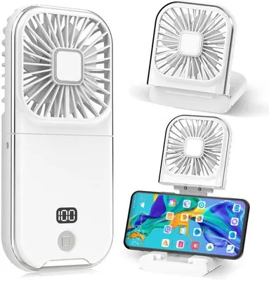 Obrázek produktu pro Mini ventilátor s funkcí nabíjení přes USB a 4 rychlostmi