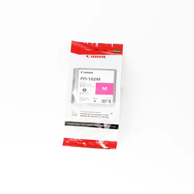 Produktbild von Canon PFI-102M, Magenta, Tinte auf Pigmentbasis, 130 ml, 1 Stück(e)