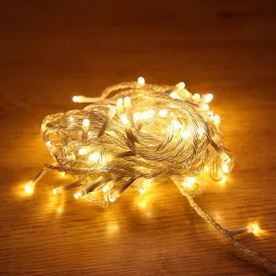 Lichterkette 6m 40 LED Warmweiß USB für Innen & Außen