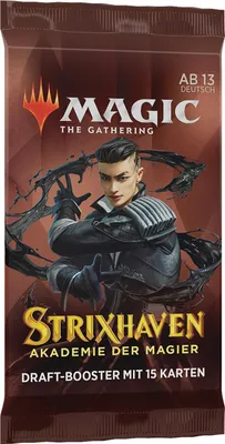 Produktbild von Strixhaven: Akademie der Magier Draft Booster deutsch