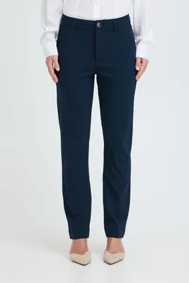 Produktbild von Oxmo OXKeily Damen Chino Hose Stoffhose Regular Fit