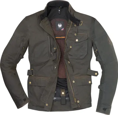 Immagine prodotto di Giacca da moto Merlin Monty D3O Wax Explorer, oliva, 4XL