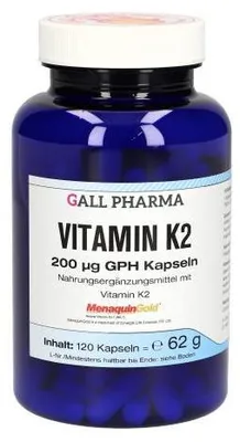 Produktbild von Vitamin K2 200 μg Gph Kapseln 120 St