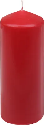 Produktbild von Stumpenkerzen Rubin Rot 200/77 mm, 4 Stück Steinhart Kerzen in RAL-Kerzen Güte Qualität