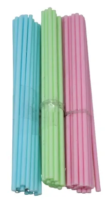 Produktbild von Kitchencraft 60 Cake Pop Sticks 15 cm, Kunststoff Stiele für Kuchen am Stiel