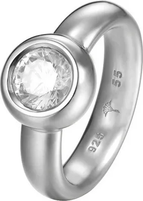 Produktbild von Joop Damen Ring Silber Zirkonia LANA JPRG90736A, Ringgröße:57 (18.1 mm Ø)