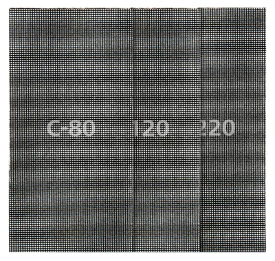 Produktbild von Wolfcraft Haft-Gitterleinen 115 x 230 mm 5 Stück Siliziumcarbid