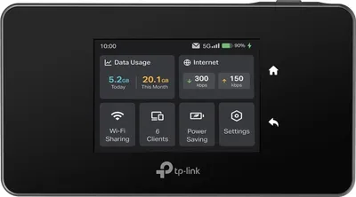 Zdjęcie produktu dla TP-Link M8550 mobilny router 5G LTE do 3,4 Gbit/s Wi-Fi 6E SIM WAN/LAN