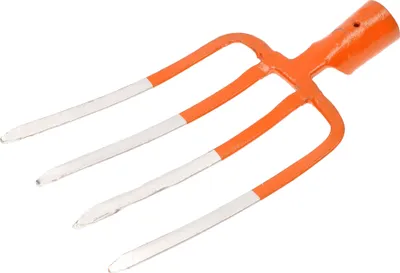Produktbild von KOTARBAU® Dunghacke Forke 4 Zinken Heugabel Mistgabel Mistforke Gartengabel Gartenforke Dunggabel Spatengabel Gabel für Garten Drahtgabel für Garten und Landwirtschaft