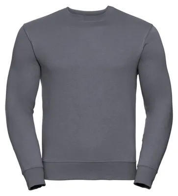 Image de Russell - Sweat-shirt « The Authentic » pour hommes/femmes Unie LT5343 (M) (gris uni)
