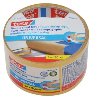 Image de Tesa Universal ruban double-face pour moquette 50 mm x 5 m