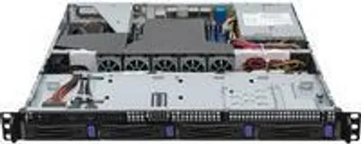Produktbild von Asrock 1U4LW-B650/2L2T RPSU, AMD B650, Sockel AM5, AMD, DDR5-SDRAM, Unregistered (unbuffered), 32 GB