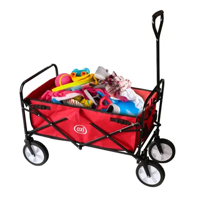 Image de Axi Ab100 Chariot Pliable Rouge - Chariot Pliable / Charrette De Jardinage