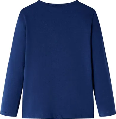Produktbild von vidaXL Kinder-Langarmshirt Marineblau 104