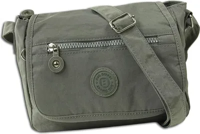 Produktbild von Bag Street Nylon Umhängetasche grau Damen Tasche OTJ201K