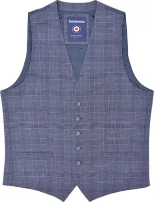 Productafbeelding van Lambretta - "Bradley" vest voor heren, model LB106 (127 cm), kleur: grijs
