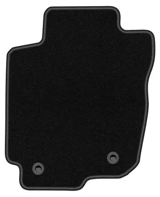 Produktbild von Fahrermatte Velours für Toyota RAV4 IV 2013-2019 (SUV) – 1-tlg, Schwarz, passgenau – Wielganizator BASIC