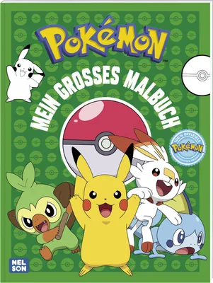 Produktbild von Carlsen Verlag GmbH Pokémon: Mein großes Malbuch