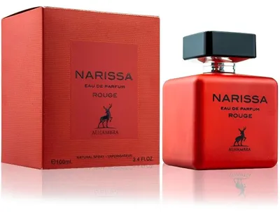 Imagen del producto de Maison Alhambra Narissa Rouge Eau de Parfum Mujer 100 Ml | Perfume Árabe Original