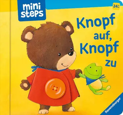 Produktbild von Ravensburger 30261 - ministeps: Knopf auf! Knopf zu!
