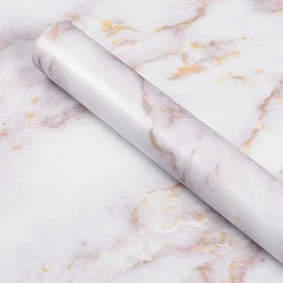 Obrázek produktu pro Tapety se vzorem šedého mramoru – samolepicí vinyl – jeden kus – 40 cm × 200 cm