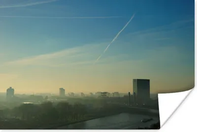 Produktbild von MuchoWow® Poster Utrecht - Nebel - Luft 120x80 cm - Bilder