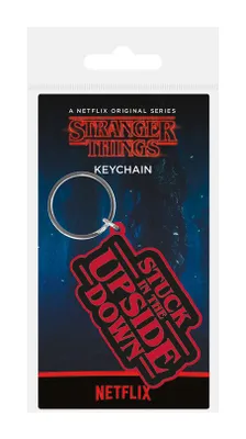 Obrázek produktu pro Klíčenka gumová Stranger Things - Stuck in The Upside Down
